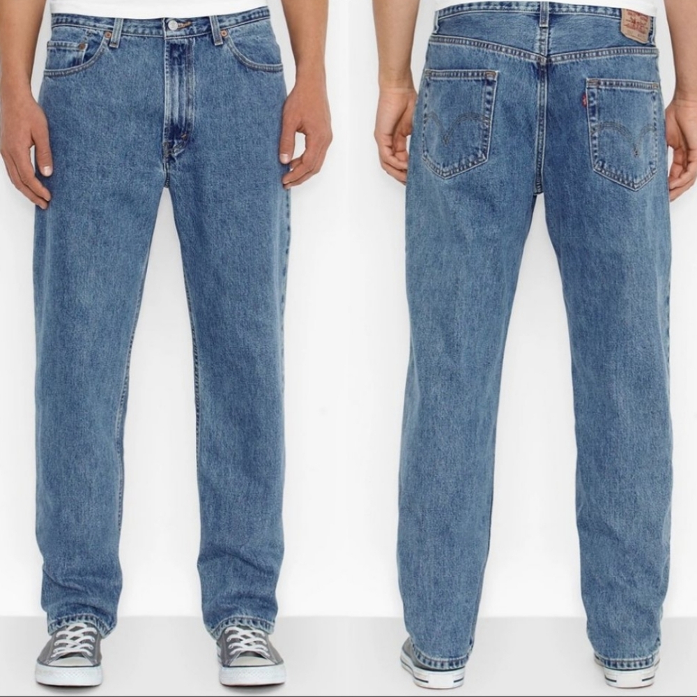 Vintage Levi's relaxed fit 550 men's size 36x30 100% cotton jeans